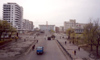 North Korea / DPRK - Sinuiju: central avenue (photo by M.Torres)