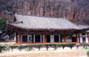 North Korea / DPRK - Myohyang mountains: Pohyon Temple (photo by M.Torres)