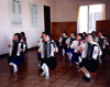 North Korea / DPRK - Pyongyang: Children's palace - accordion performance (photo by M.Torres)