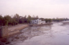 North Korea / DPRK - Sinuiju: river side - southern bank of the Yalu river - border with PR China (photo by M.Torres)