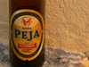 Serbia - Kosovo - Pec / Peja: bottle of Peja - 'Kosova's finest beer' - photo by J.Kaman