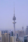 Kuwait city: Liberation Tower seen from Kuwait towers - photo by M.Torres