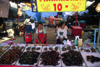 Laos: women sell scorpions and insects at the market - Unusual Food - photo by E.Petitalot