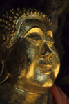 Laos - Luang Prabang: Buddha head - photo by Walter G Allgwer