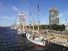 Latvia / Latvija - Riga / RIX: tall ships on the Daugava(photo by Alex Dnieprowsky)