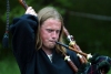 Latvia - Cesis: bagpipe performer - musician playing - bagpiper - medieval festival (Cesu Rajons - Vidzeme) (photo by A.Dnieprowsky)
