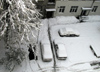Latvia / Latvija - Riga: cars in a winter morning - snow (photo by Alex Dnieprowsky)
