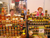 Latvia / Latvija - Riga: in the market - honey / medus (photo by J.Kaman)