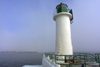 Latvia - Ventspils: south pier lighthouse (photo by A.Dnieprowsky)