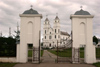 Latvia / Latvija - Aglona Basilica: gate / bazilica (photo by Alex Dnieprowsky)