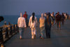 Lebanon / Liban - Beirut: end of the day at the Corniche (photo by J.Wreford)
