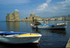 Lebanon / Liban - Sidon / Saida / Zidon - South Governorate: the harbour and the Sea Castle - photo by J.Wreford