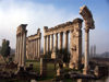 Lebanon / Liban - Baalbek / Baalbak / Heliopolis: temple ruins (photo by P.Artus)