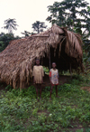 Grand Bassa County, Liberia, West Africa: kids by their home - photo by M.Sturges