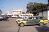 Libya - Zuara / Zwarah: shared taxis on the main square (photo by M.Torres)