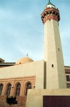 Libya - Tripoli: crescents - minaret decorations - the Medina (photo by M.Torres)