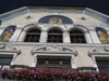 Liechtenstein - Vaduz: Government house - detail - Regierungsgebude - photo by J.Kaman