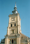 Lithuania - Joniskis: church spire / baznycia - iauliai County - photo by M.Torres