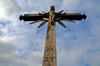 Siauliai, Lithuania: Hill of Crosses - Christ and the sky - photo by J.Pemberton