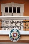 Macau, China: coat of arms at the Portuguese General Consulate - photo by M.Torres