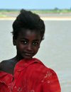 Belo sur Tsiribihina, Menabe Region, Toliara Province, Madagascar: young princess - Sakalava girl - photo by M.Torres