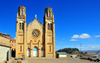 Antananarivo / Tananarive / Tana - Analamanga region, Madagascar: Andohalo cathedral and chapelle Bienheureuse Victoire Rasoamanarivo - Kianja Repoblika Malagasy - photo by M.Torres