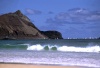 ilha do Porto Santo -  Vila Baleira: enfrentando as ondas / facing the waves (image by F.Rigaud)