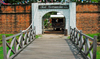 Fort Cornwallis - entrance - bridge, Penang, Malaysia.  photo by B.Lendrum
