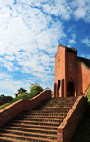 Blantyre, Malawi: red brick church, Kaohsiung rd - photo by M.Torres