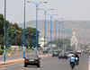 Bamako, Mali: view along Boulevard October 22, towards the Independence Monument - photo by M.Torres