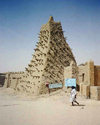 Mali - Timbuktu / Tombouctou / Tombuktu: Sidi Yahia Mosque - Unesco world heritage site - photo by G.Frysinger