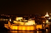 Malta: Vittoriosa / Birgu, Fort St Angelo - seen from La Valletta (photo by A.Ferrari)