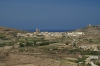 Gozo / Ghawdex: Zebbug and Salvatur Hill from Victoria (photo by  A.Ferrari )