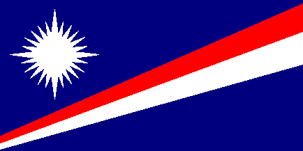 Republic of Marshall islands / RMI / Ilhas Marshall - flag