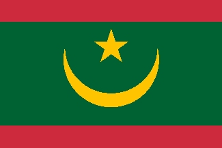 Mauritania / Mauritanie / Mauritanien / Al-Jumhuriya al-Islamiya al-Mauritaniya - flag