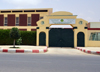 Nouakchott, Mauritania: colonial building housing the Nouakchott provincial administration, the Wilaya de Nouakchott - main gate - photo by M.Torres