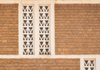 Nouakchott, Mauritania: detail of colonial period window, Ministry of Justice / Ministre de la Justice - architecture of the French Empire - photo by M.Torres