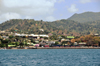 Mamoudzou, Grande-Terre / Mahore, Mayotte: the town seen from the Ocean - photo by M.Torres