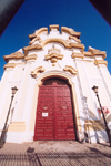 Melilla: bullring - main gate / plaza de toros - puerta principal - photo by M.Torres
