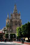 Mexico - San Miguel de Allende (Guanajuato): Parroquia San Miguel Arcngel - iglesia / church (photo by R.Ziff)