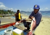 Mexico - Acapulco de Juarez / ACA (Guerrero state): fisherman / pescador (photo by Andrew Walkinshaw)