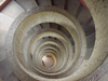 Mexico - Tabasco: laguna de las ilusions tower - inside stairs - spiral stairs (photo by A.Caudron)