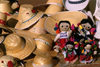 Xochimilco, DF: hats and dolls - native handicraft - photo by Y.Baby