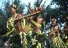 Micronesia - Yap: traditional stick dancers