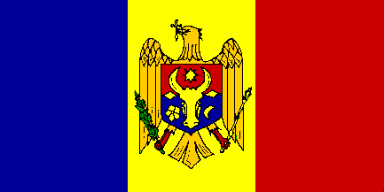 Moldova / Moldavia / Moldavie / Moldavija / Bogdan / Czarnoziem - flag - drapel