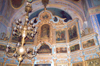 Moldova / Moldavia - Capriana: at the monastery -detail of the iconostasis - photo by M.Torres