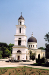 Chisinau / Kishinev / KIV: Orthodox Cathedral of the Nativity - the campanile / steeple - Cathedral Park - Catedrala - principala biserica a orasului - photo by M.Torres