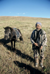 Mongolia - local horseman - photo by A.Summers