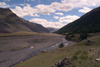 Mongolia - Yamatii valley: river bed - photo by A.Summers