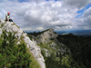 Montenegro - Crna Gora - Durmitor national park: landscape around Crvena greda peak X - photo by J.Kaman